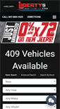 Mobile Screenshot of libertyjeepchrysler.com